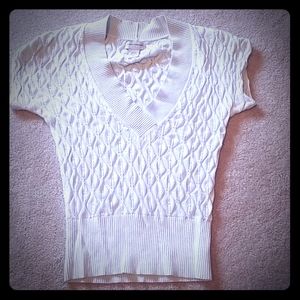 Women's v neck short sleeved shirt